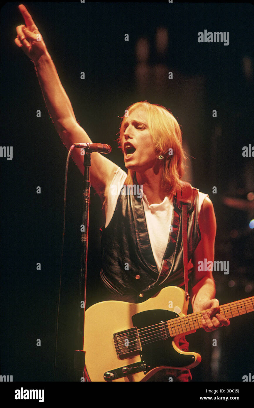 TOM PETTY - US-Rock-Musiker über 1989 Stockfoto