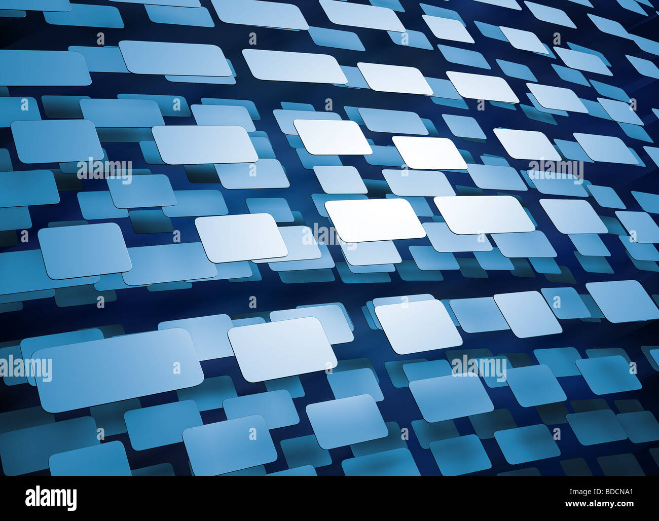 Abstrakte Technik Hintergrund oder Wallpaper - gerendert hi-Tec 3d illustration Stockfoto