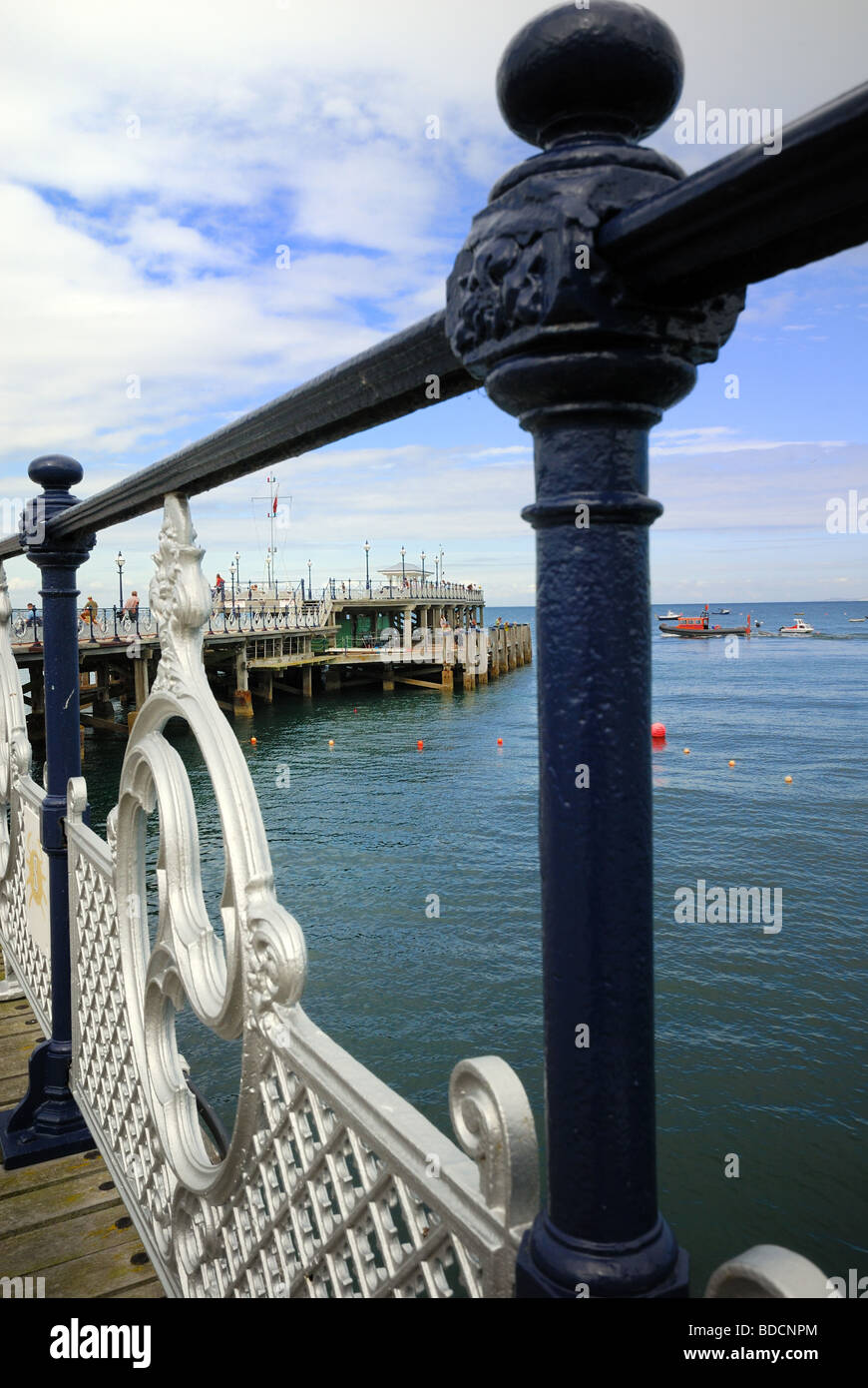 Pier in Swanage Stockfoto