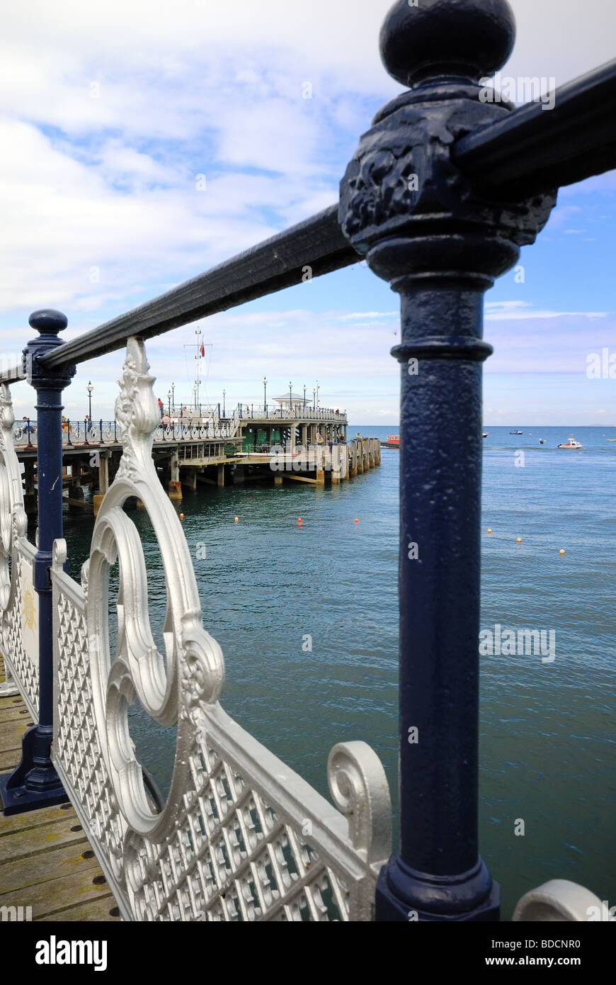 Pier in Swanage Stockfoto