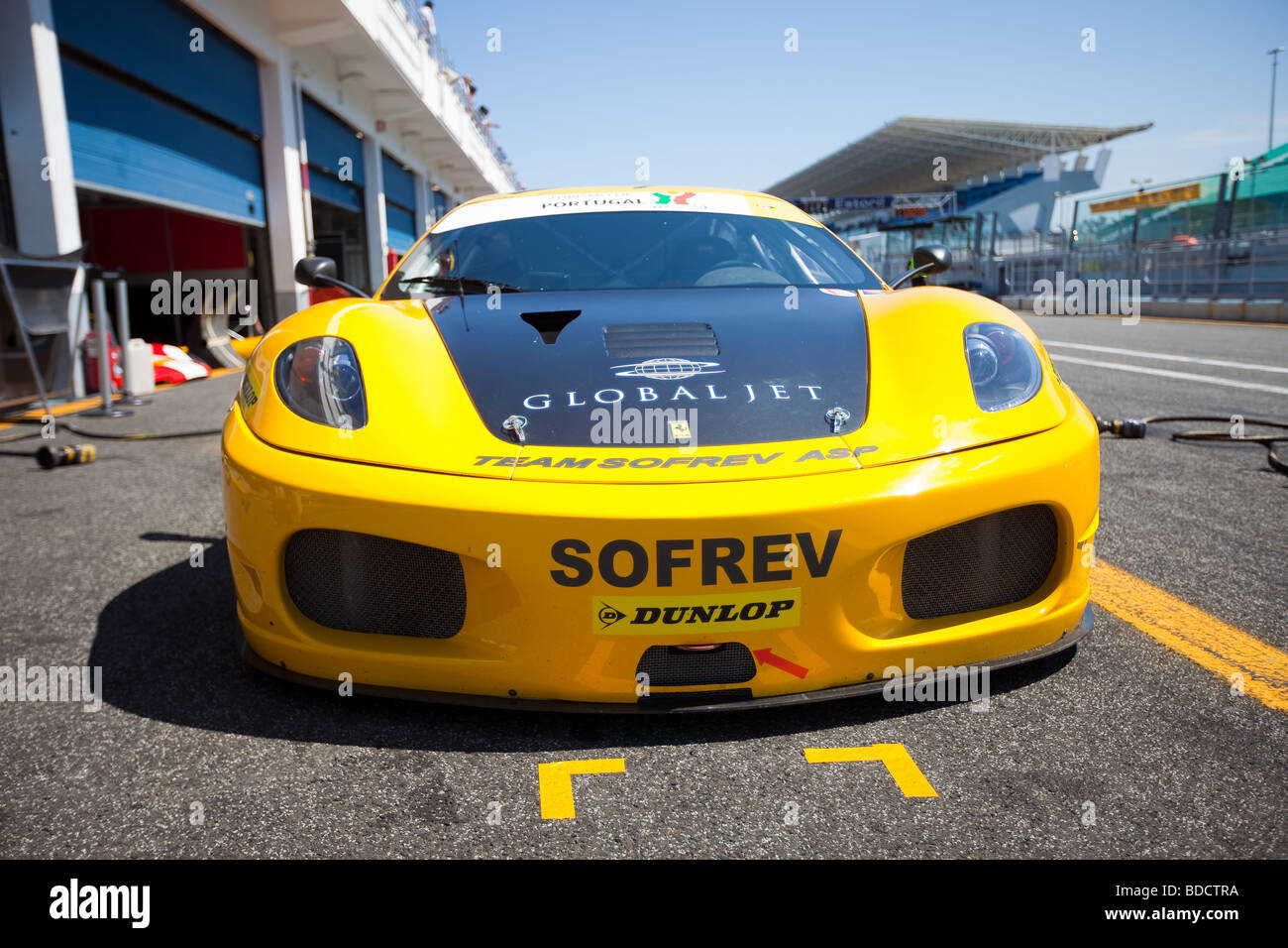 Autorennen in Estoril Stockfoto