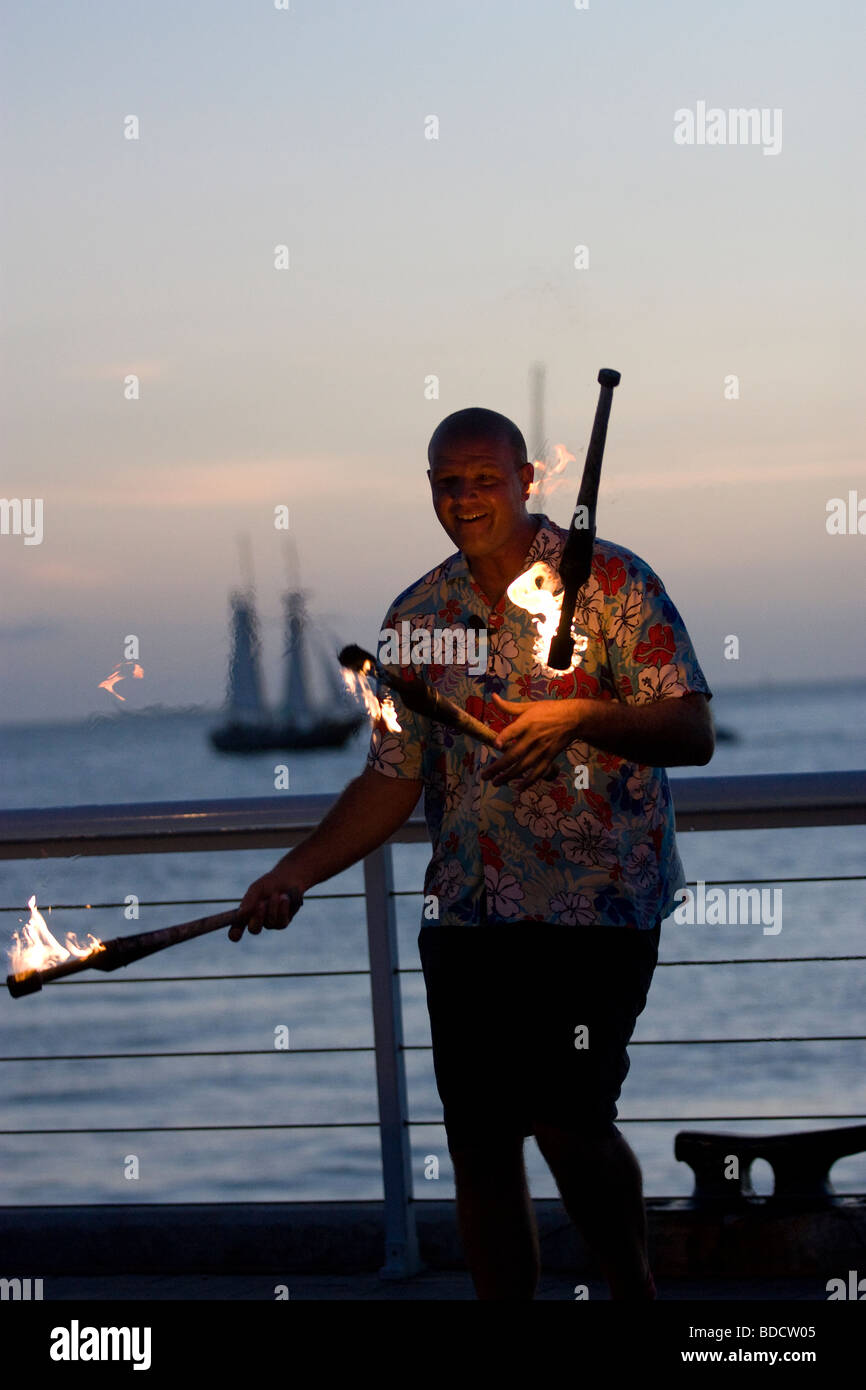 Guy Collins in Key West Stockfoto
