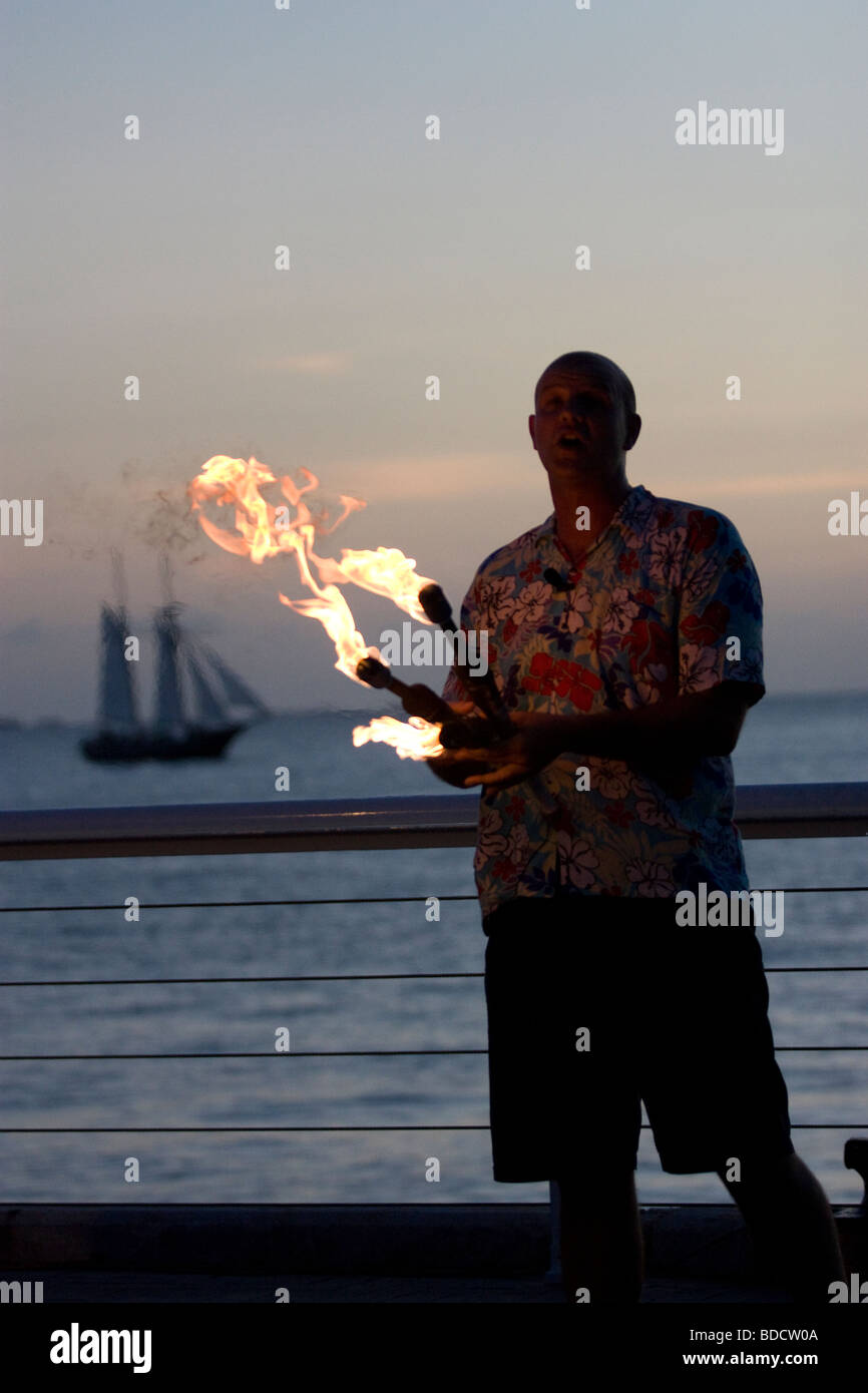 Guy Collins in Key West Stockfoto
