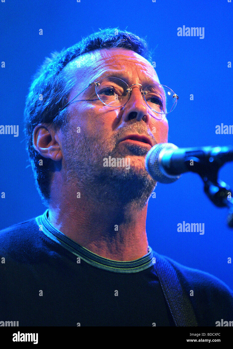 ERIC CLAPTON im August 2004 beim "Grillen und Freunde"-Konzert in Hollywood House of Blues Stockfoto