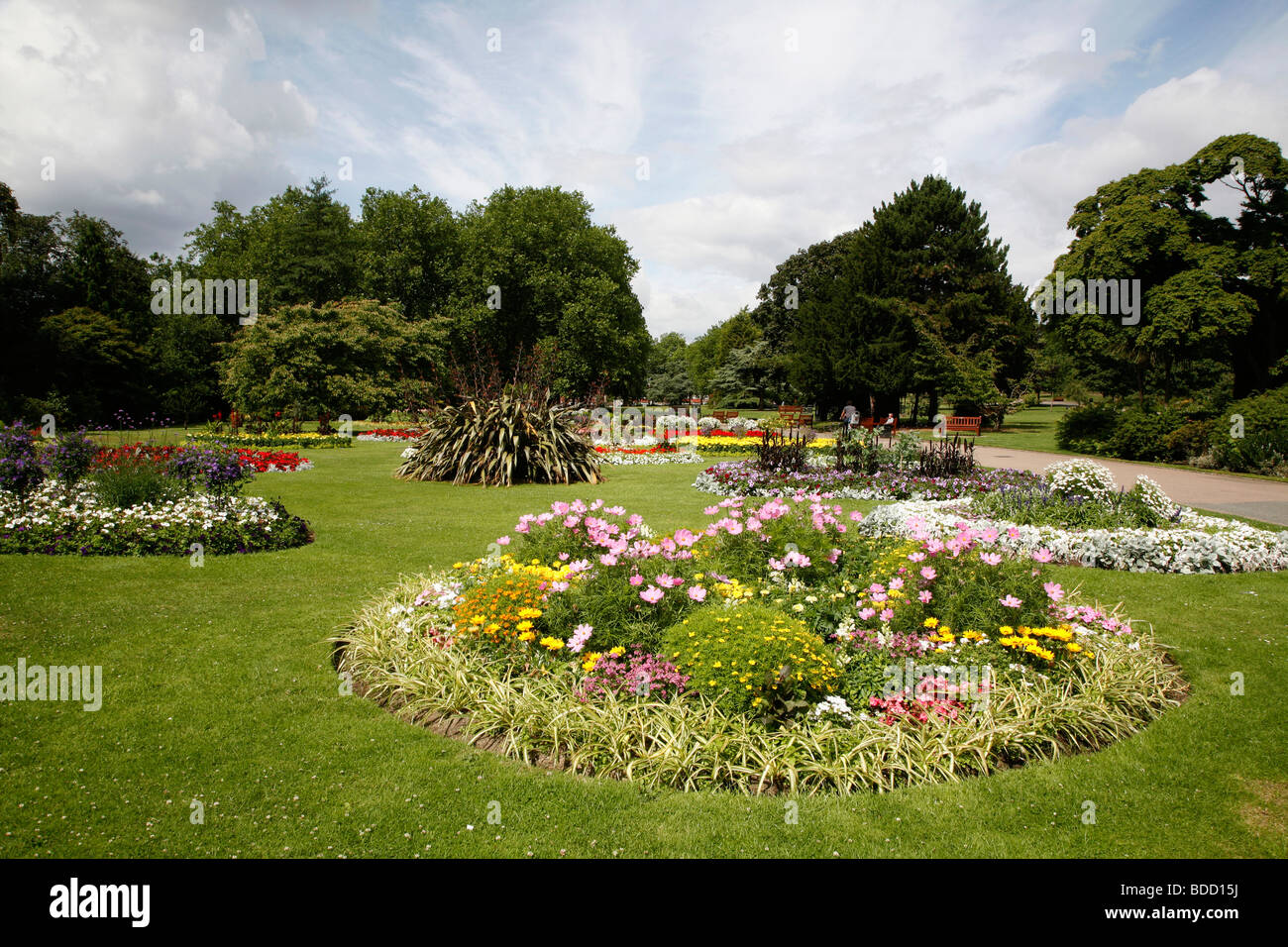 Rundholz-Park, Willesden, London, UK Stockfoto