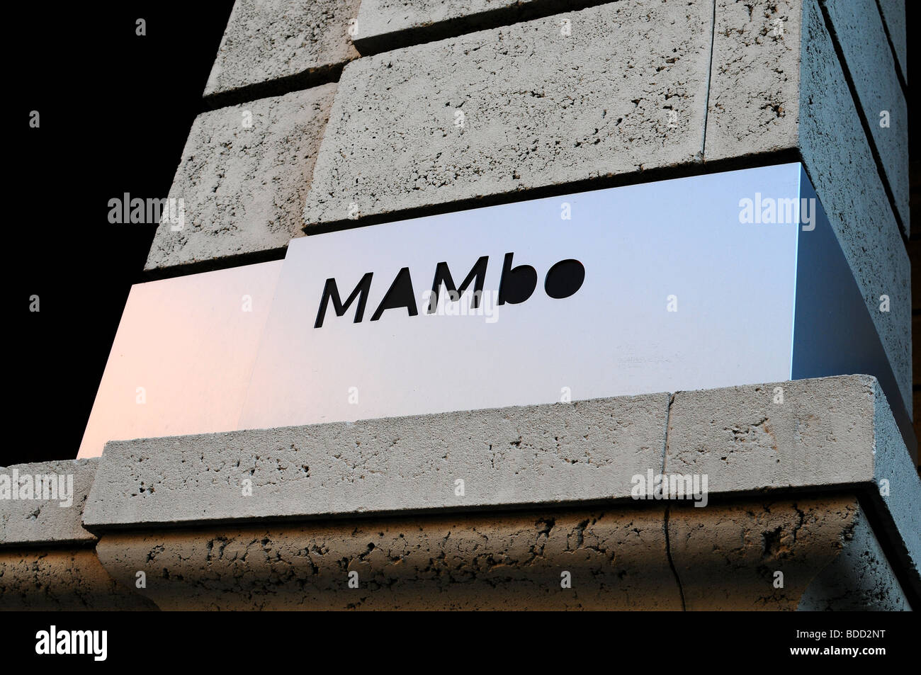 MAMBO (das Museo d ' Arte Moderna di Bologna) - das Museum für moderne Kunst in Bologna, Italien Stockfoto