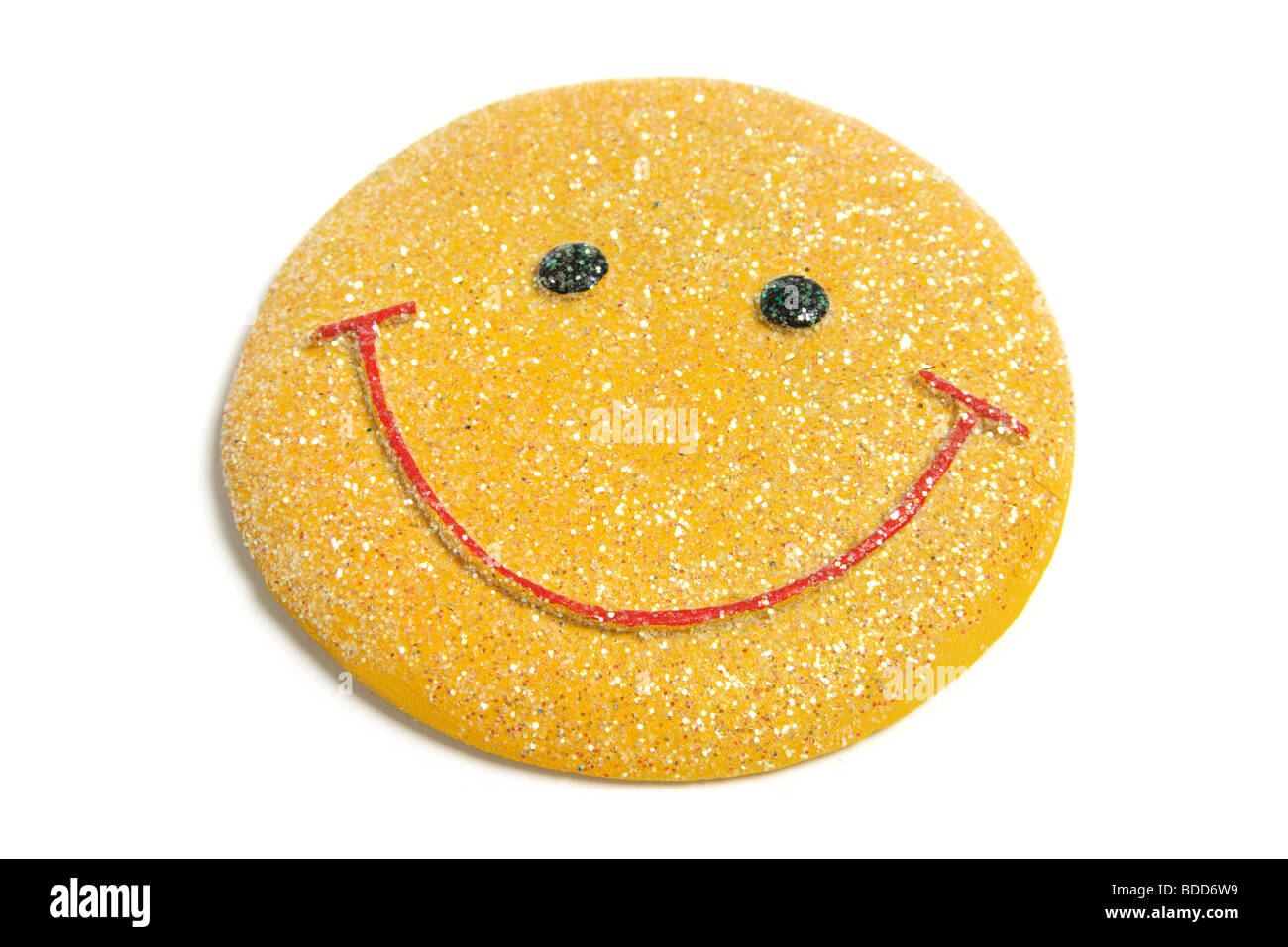 Smiley-Kühlschrank-Magnet Stockfoto