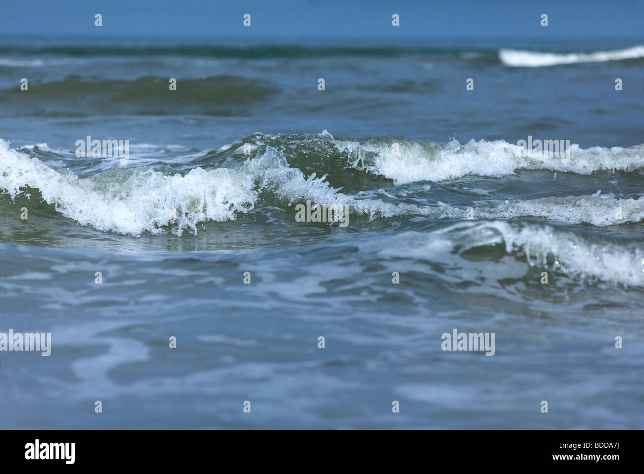 Wellen des Meeres Stockfoto