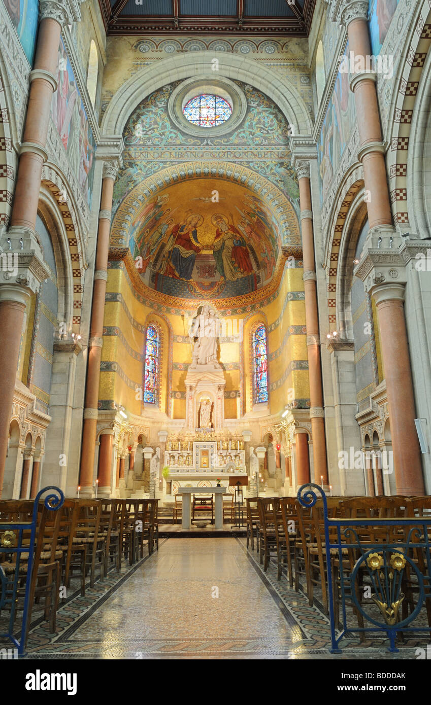 Innen Kathedrale von Amiens Stockfoto