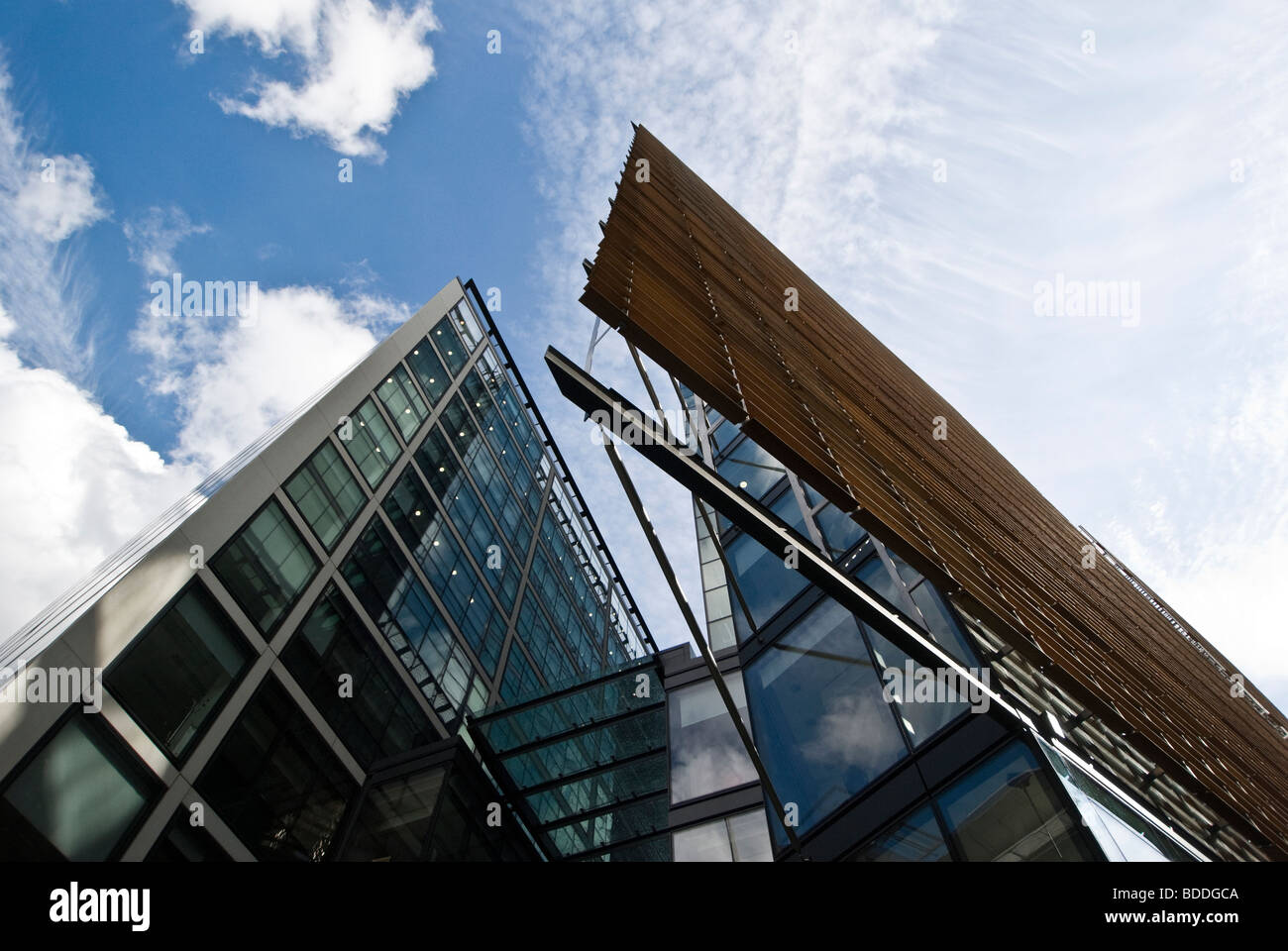 Dynamische Glasbau, London Stockfoto