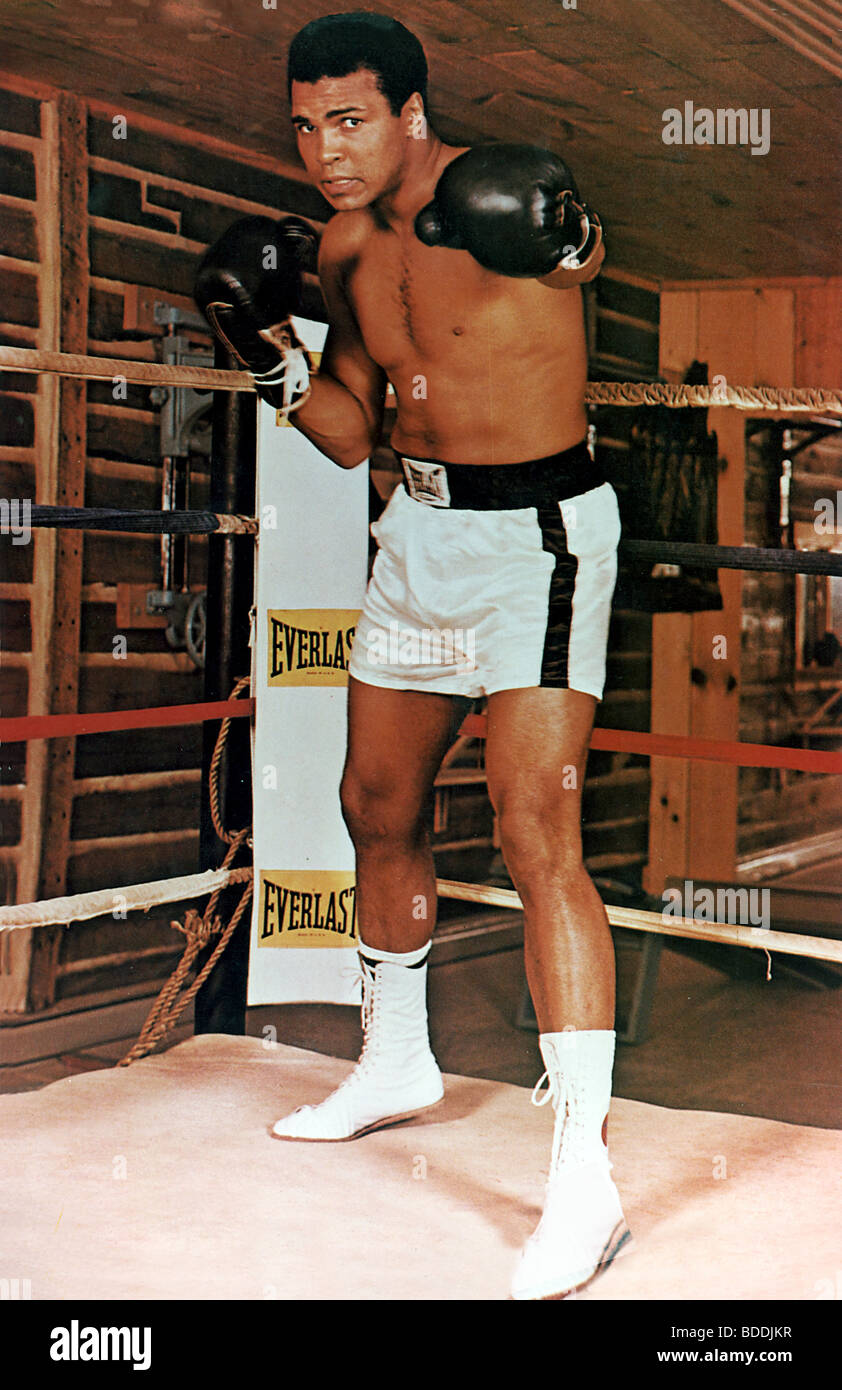 MUHAMMED ALI - Cassius Clay - US-boxer Stockfoto