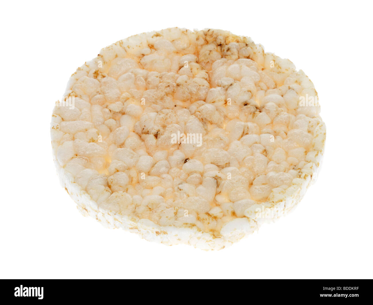 Brauner Reis-Kuchen Stockfoto
