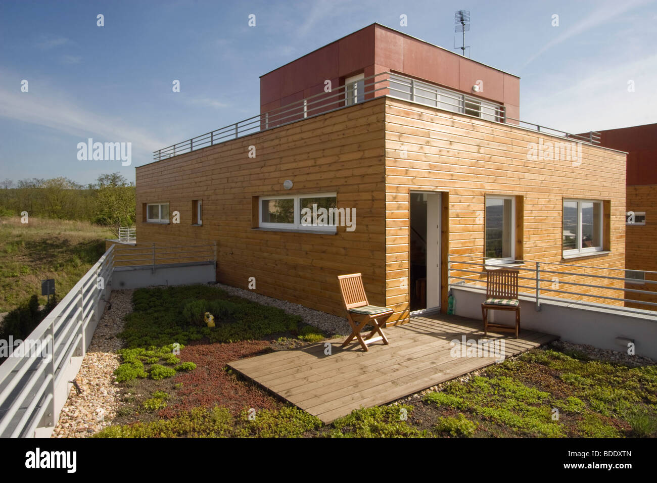 Stilvolle Dachterrasse Stockfotos und -bilder Kaufen - Alamy
