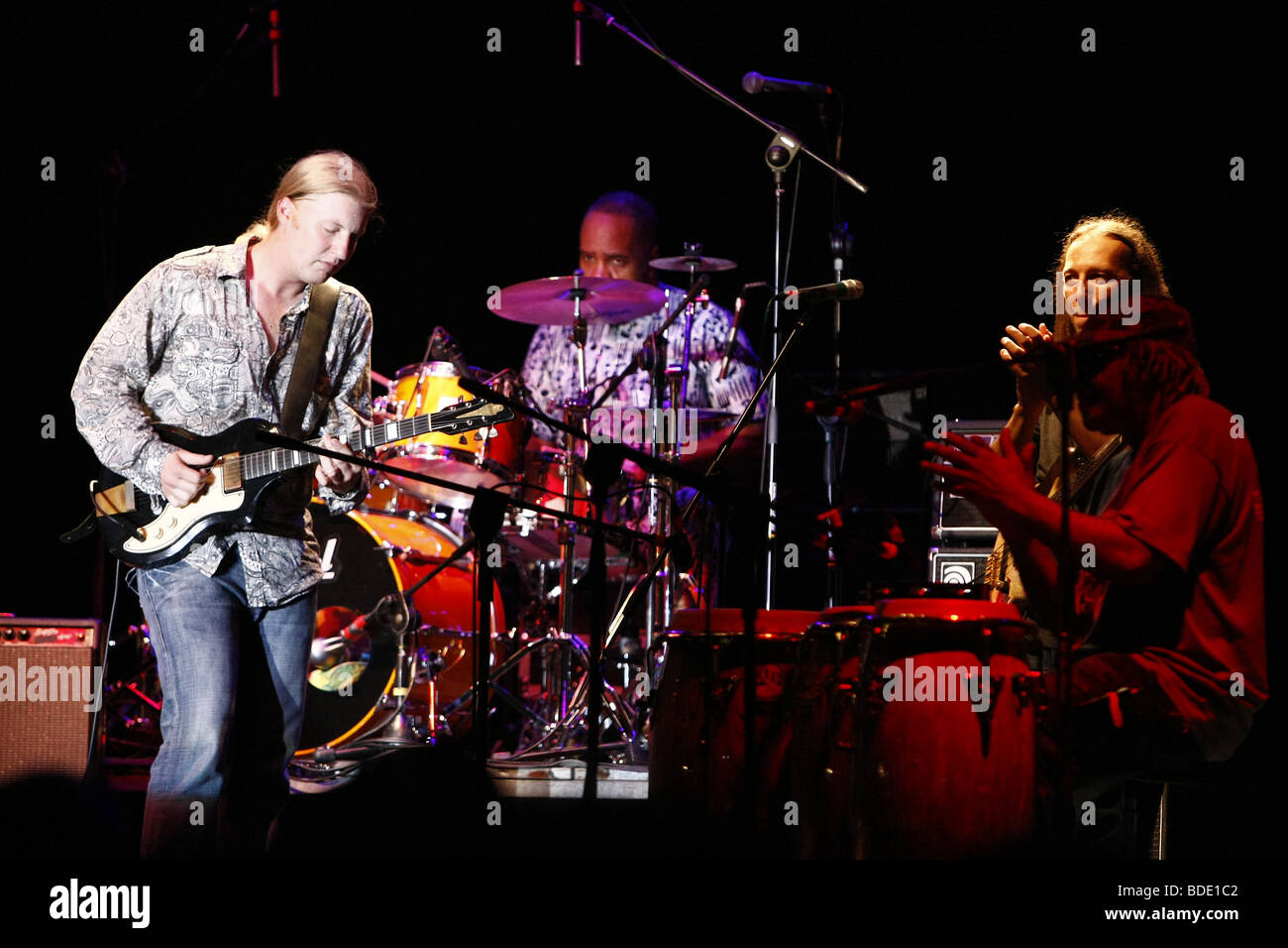 Derek Trucks Band Live at Pistoia Bluesfestival, 2009 Stockfoto