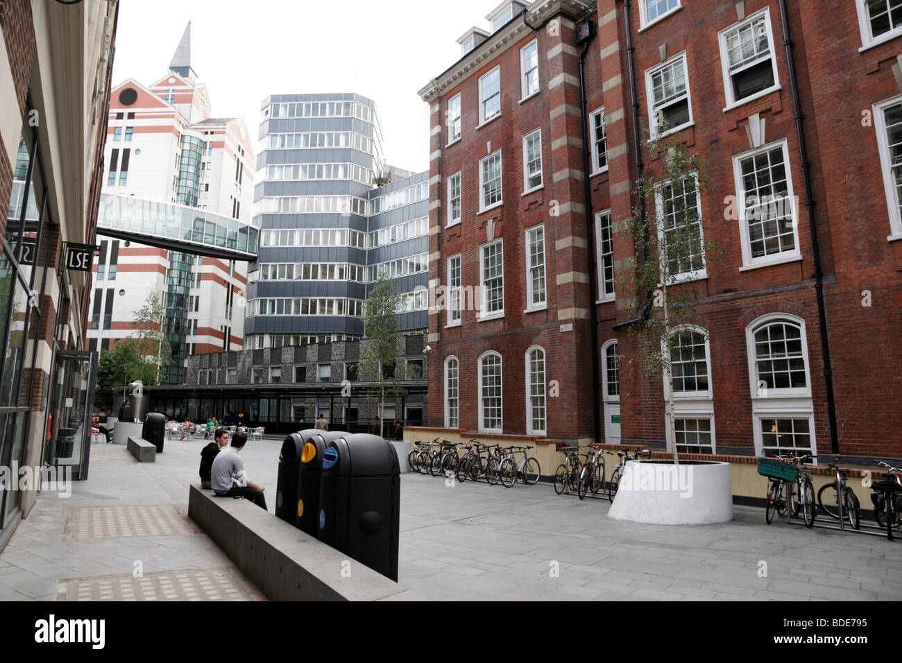 John Watkins Plaza London School of Economics und Political Science Portugal Ort London uk Stockfoto