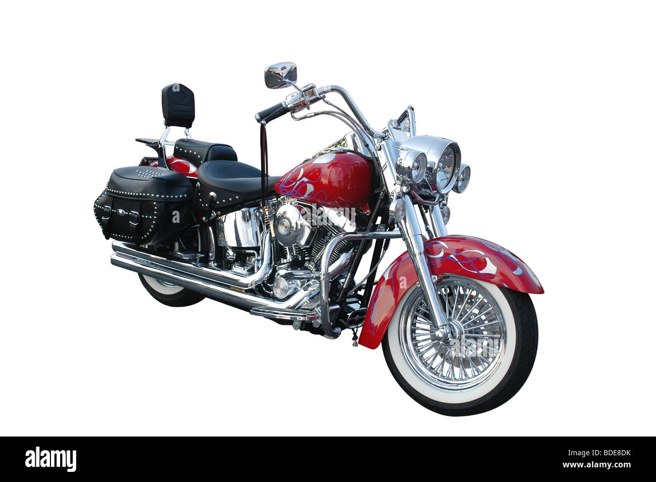 2002 Harley Davidson Heritage Soft Tail Classic angepasst Stockfoto