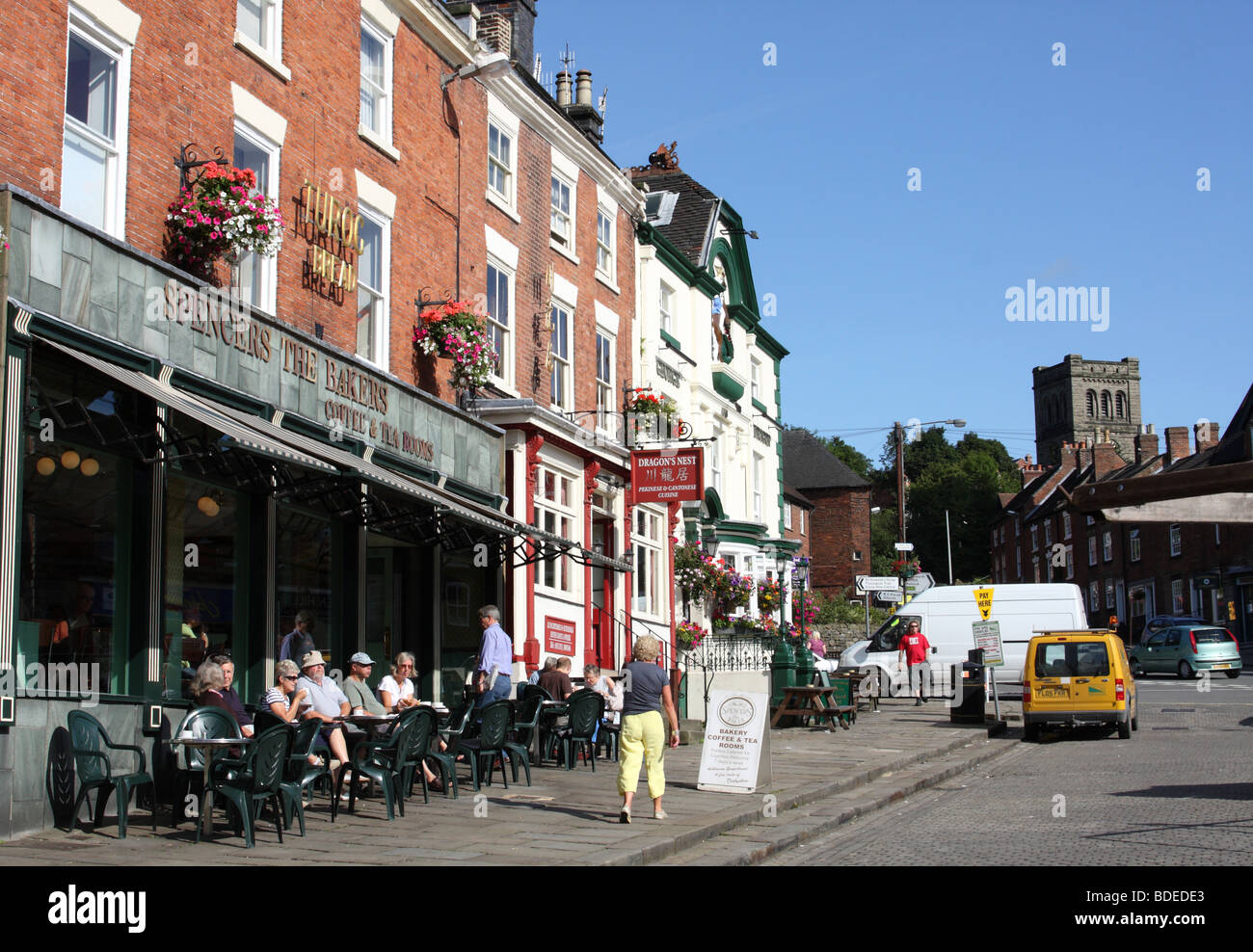 Ashbourne, Derbyshire, England, Großbritannien Stockfoto
