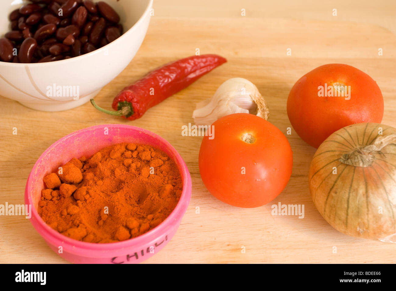 Chili-Zeit Stockfoto