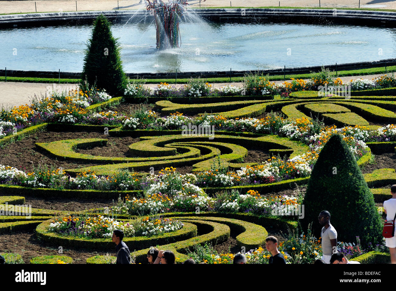 Palace of versailles overview Fotos und Bildmaterial in hoher