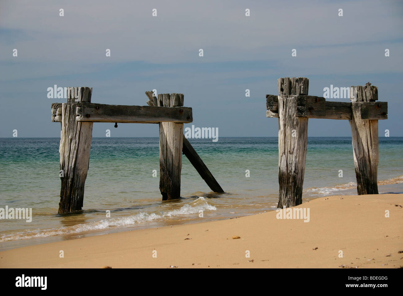 Mornington Peninsula Beach Australien Stockfoto