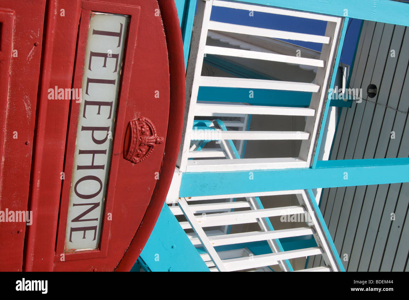 Im Hafengebiet Lucaya auf Grand Bahama island, Bahamas Stockfoto