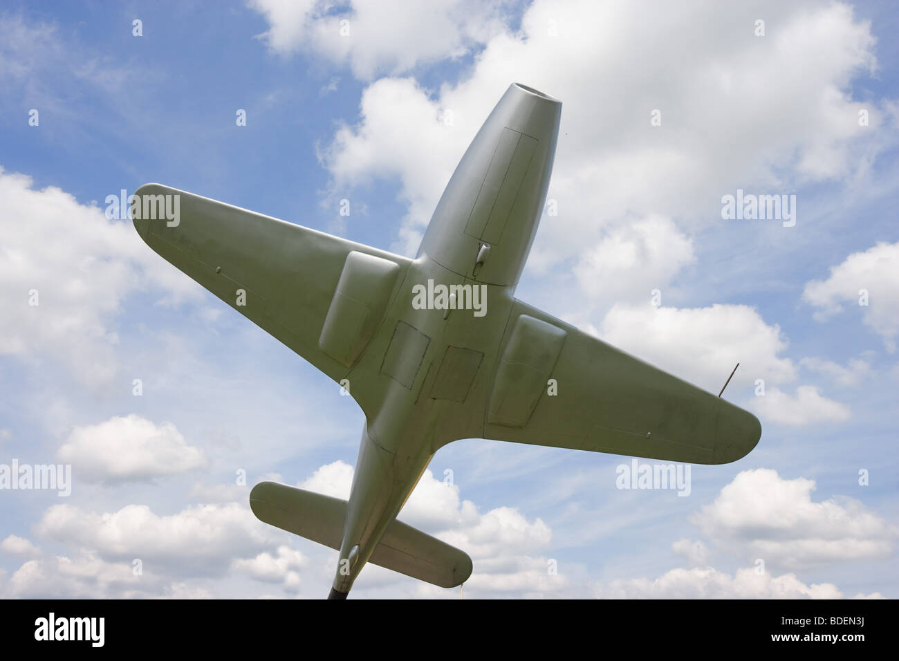 Das Denkmal für Sir Frank Whittle in Lutterworth Leicestershire, England Stockfoto