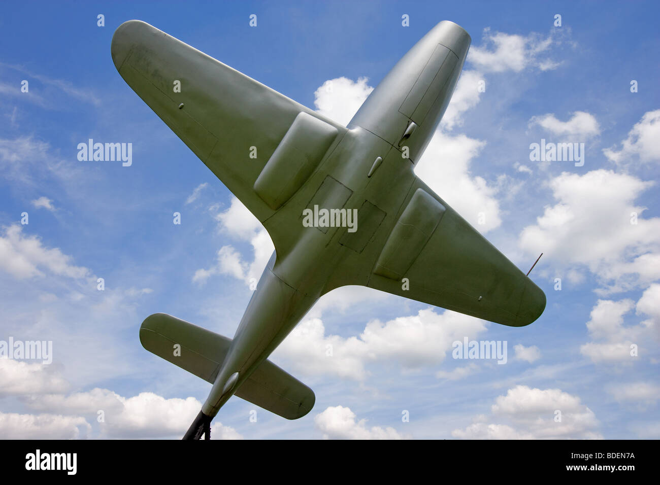 Das Denkmal für Sir Frank Whittle in Lutterworth Leicestershire, England Stockfoto