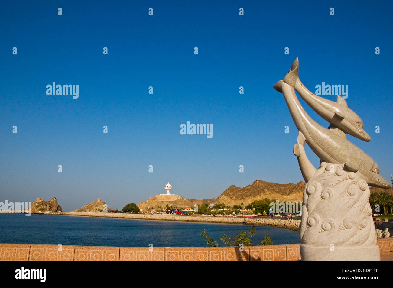 Mutrah Waterfront alten Muscat Sultanat Oman Stockfoto