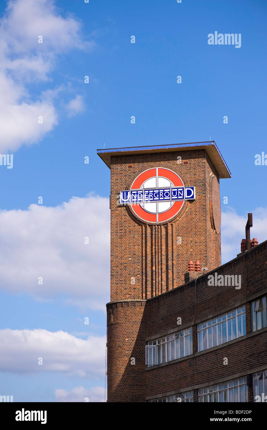 Park Royal u-Bahnstation, London, Vereinigtes Königreich Stockfoto