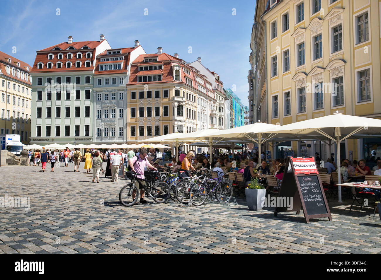 Neumarkt, Dresden, Sachsen, Deutschland Stockfoto