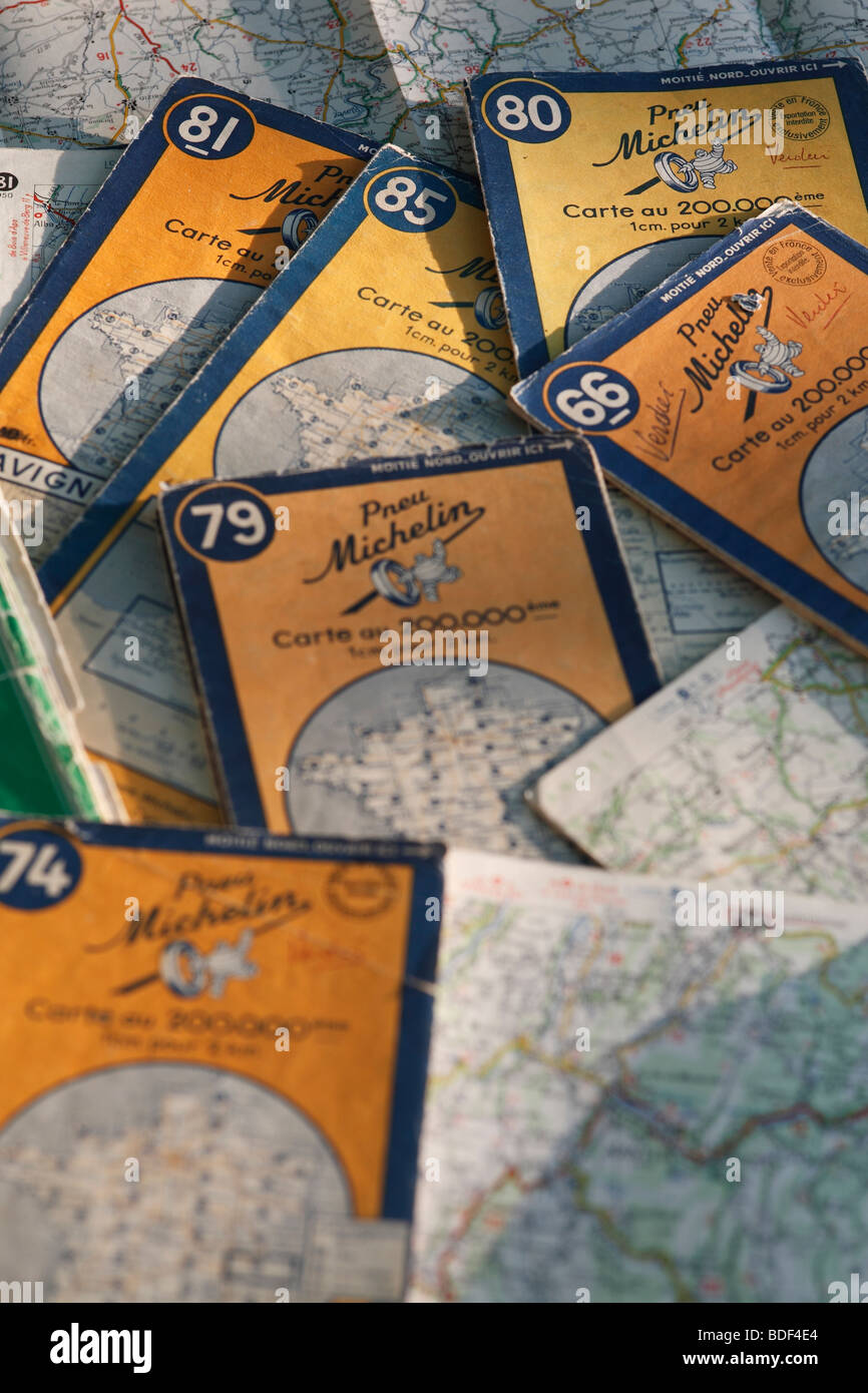Michelin map -Fotos und -Bildmaterial in hoher Auflösung – Alamy