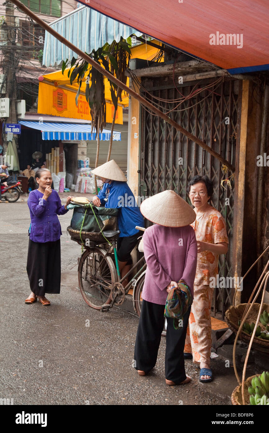 Vietnamesin Alltag Stockfoto