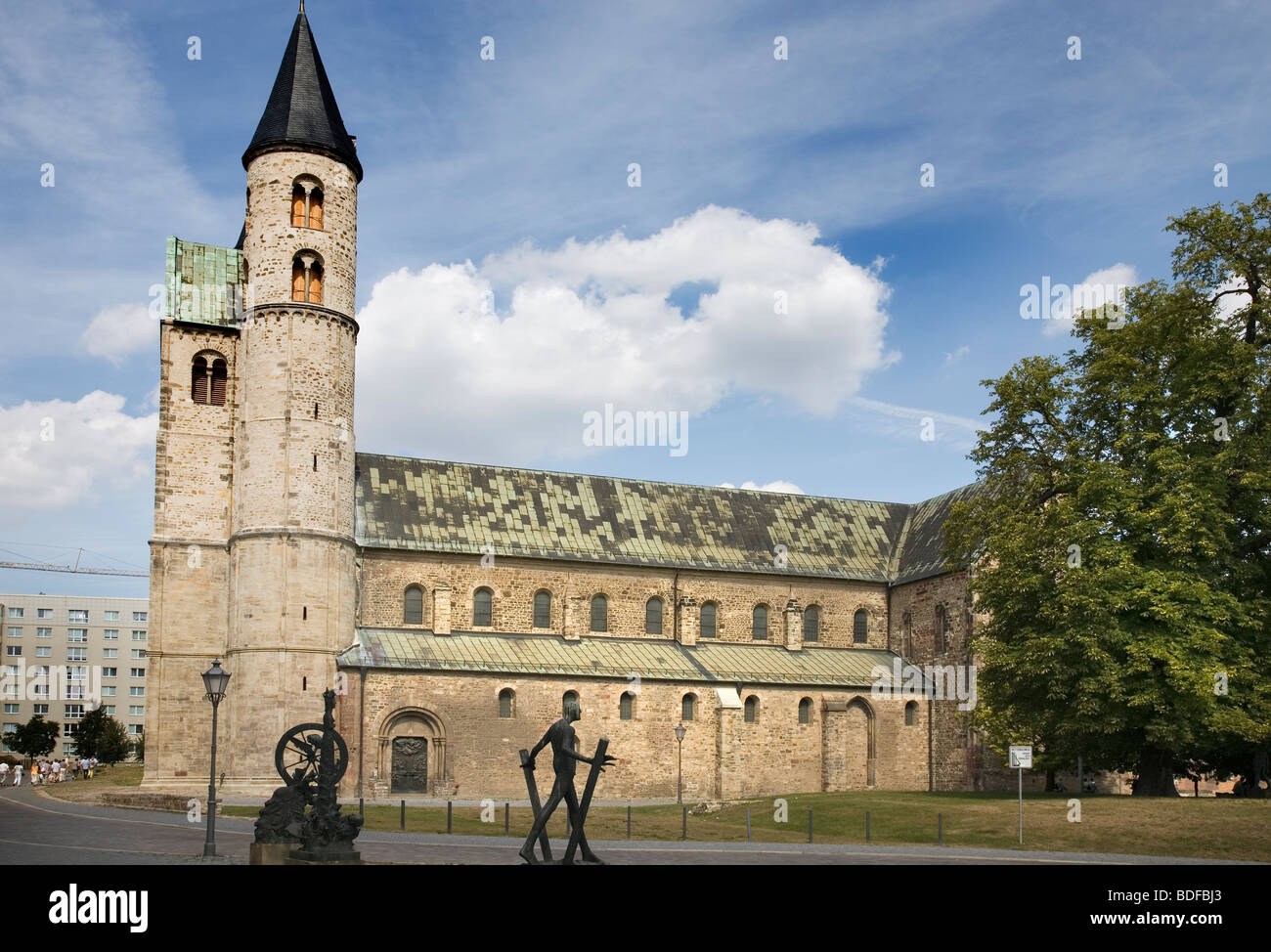 Kunstmuseum - Kloster Unser Lieben Frauen, Magdeburg, Sachsen-Anhalt, Deutschland Stockfoto