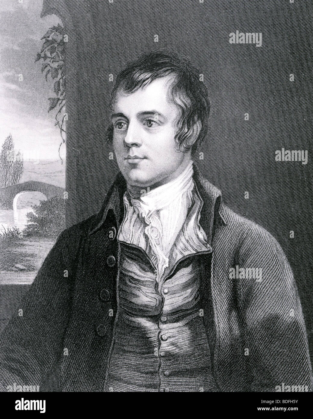 ROBERT BURNS - schottische Dichter und Songwriter 1759-96 Stockfoto