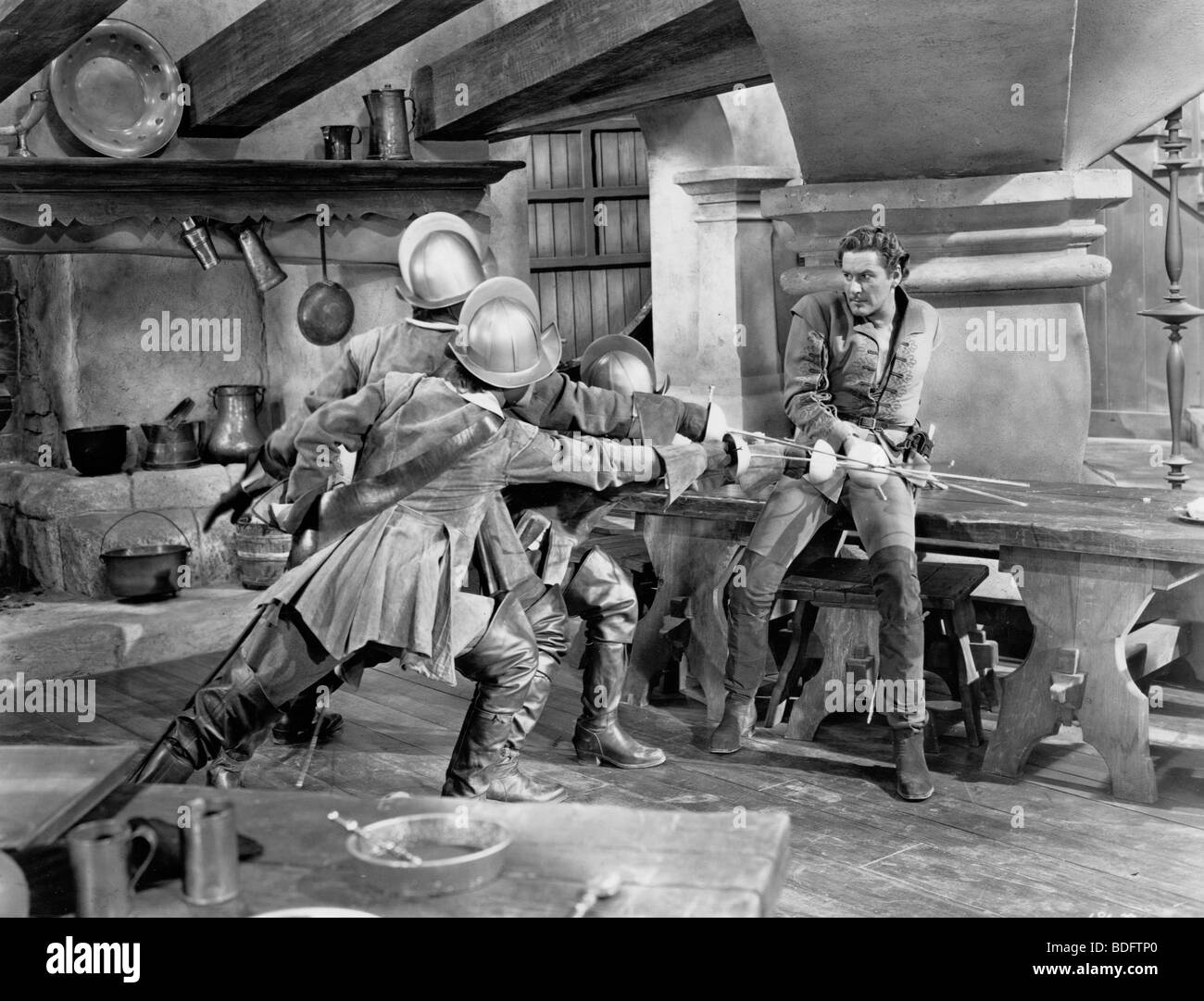 Abenteuer von DON JUAN - 1949 Warner-Film mit Errol Flynn Stockfoto