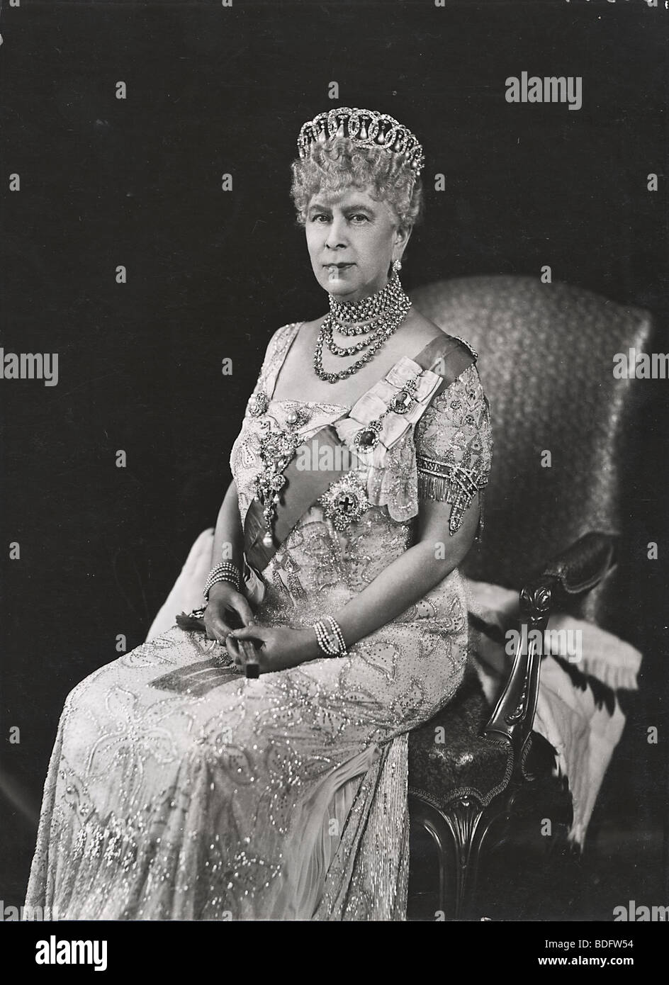 QUEEN MARY von TECK Queen of Great Britain and Northern Ireland 1867-1953 Stockfoto