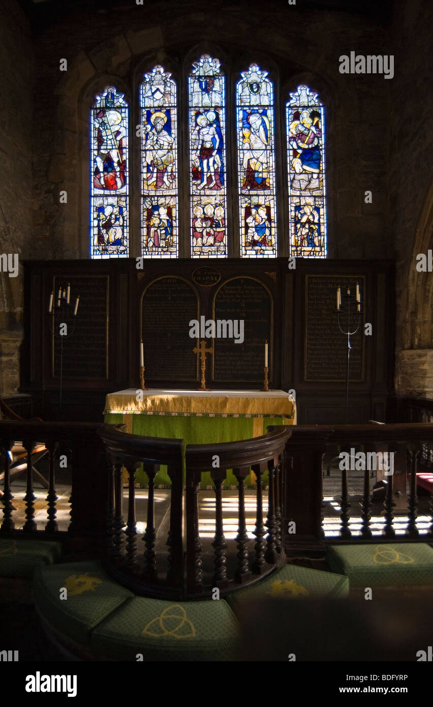 Kirche der Heiligen Dreifaltigkeit ältesten York North Yorkshire Vereinigtes Königreich Stockfoto