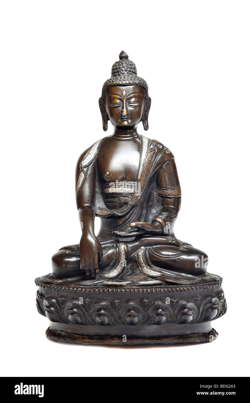 Tibetische Buddha-statue Stockfoto