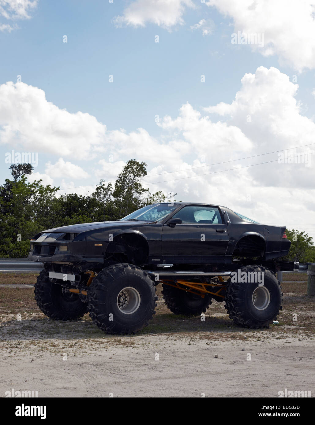 MonsterTruck Florida Everglades Stockfotografie Alamy