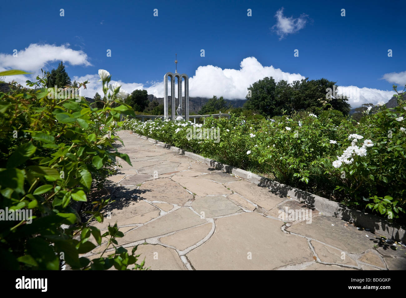 Hugenotten-Denkmal, Franschhoek, Westkap, Südafrika Stockfoto