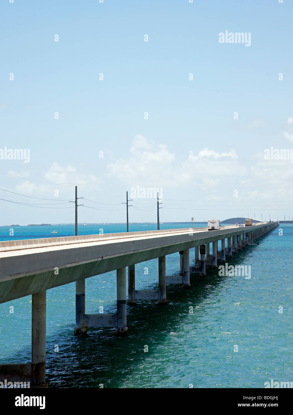 sieben Meile Brücke Stockfoto