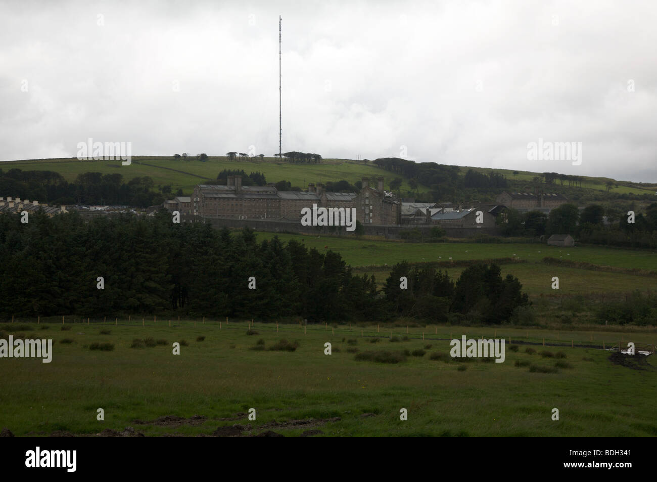 HM Gefängnis Dartmoor, Princetown, Dartmoor, Devon, UK Stockfoto