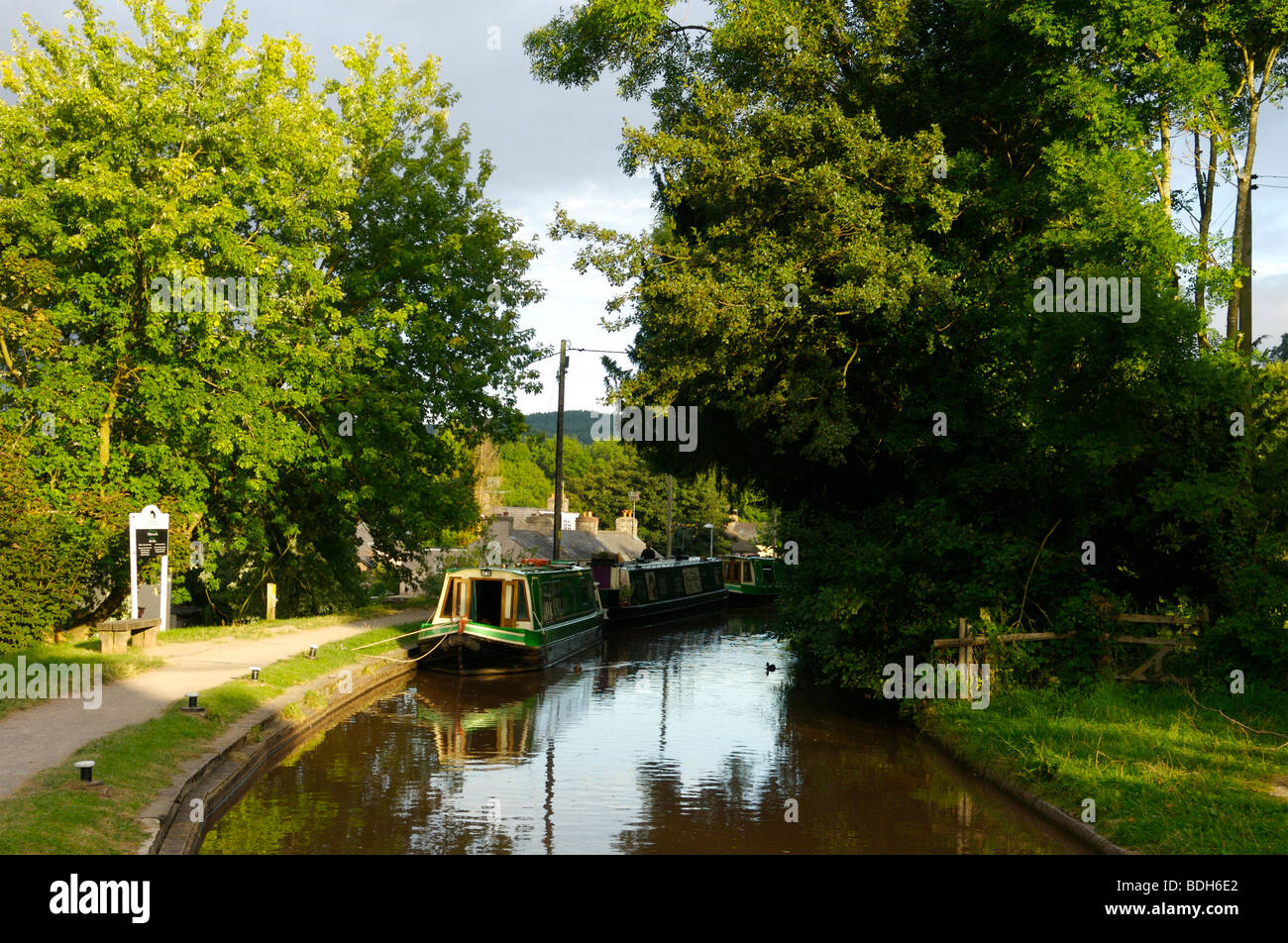 Urlaub am britischen Kanälen. Stockfoto