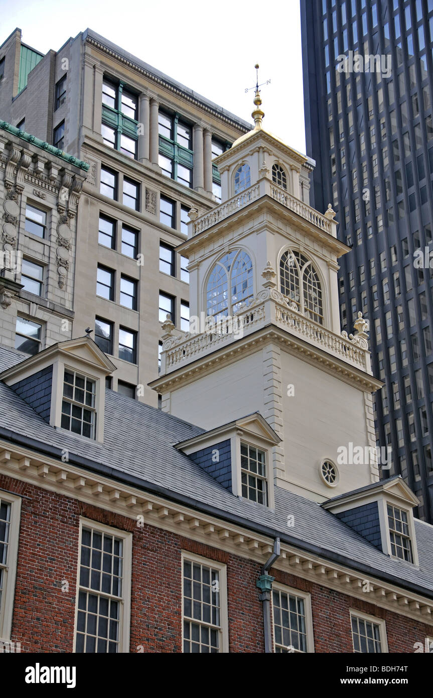 Old State House in Boston, Massachusetts (USA) Stockfoto