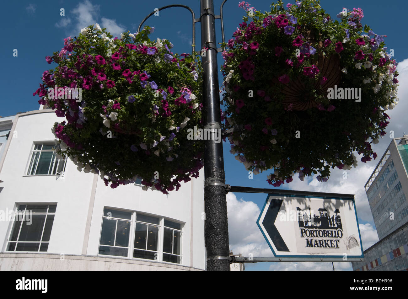 Portobello Road Market Markt Nottinghill London UK abonnieren Stockfoto
