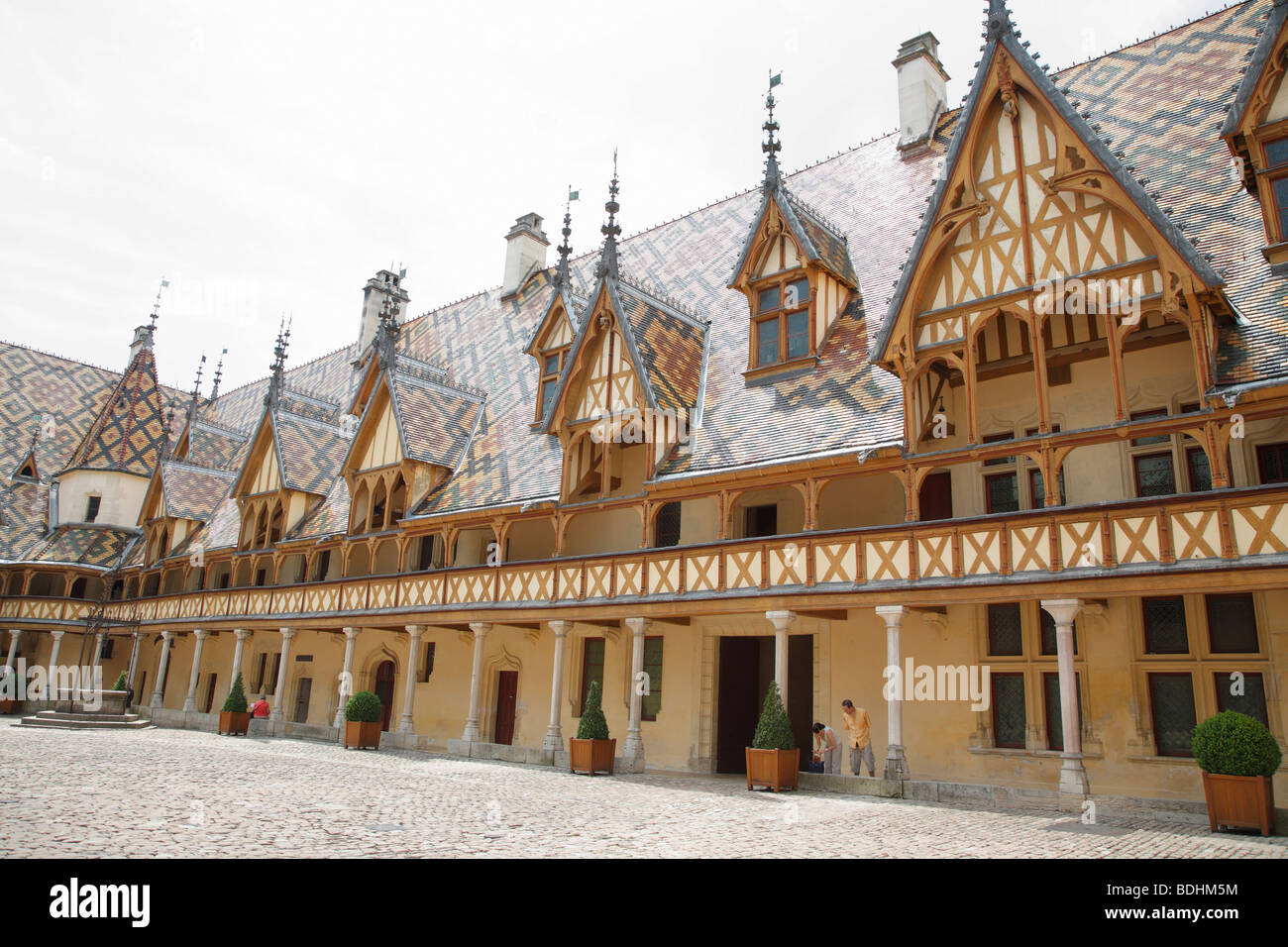 Hospices de Beaune in Beaune, Frankreich Stockfoto