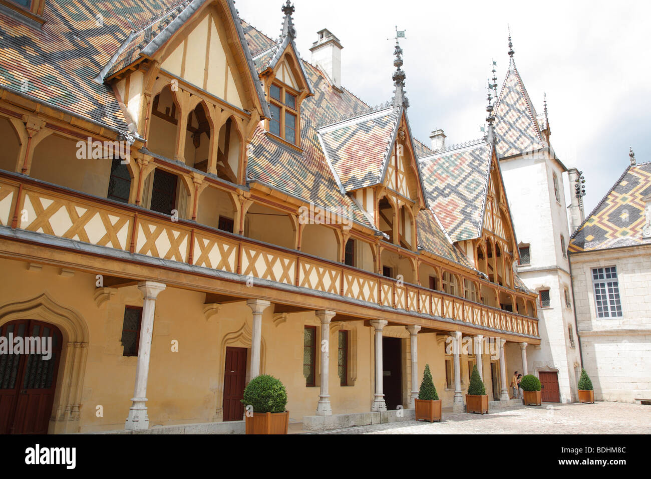 Hospices de Beaune in Beaune, Frankreich Stockfoto