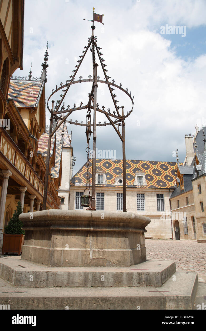 Hospices de Beaune in Beaune, Frankreich Stockfoto