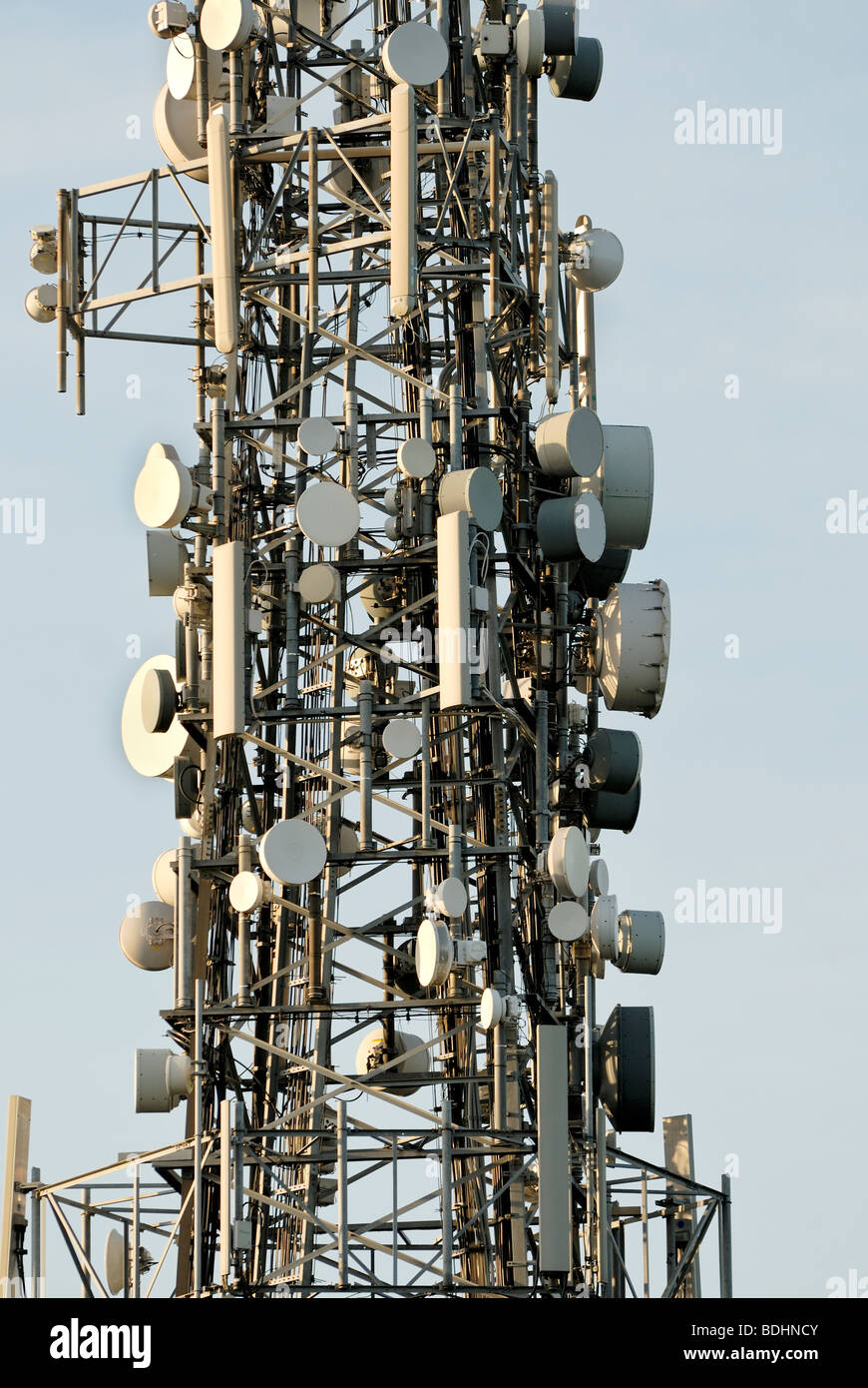 Telekommunikation-mast Stockfoto
