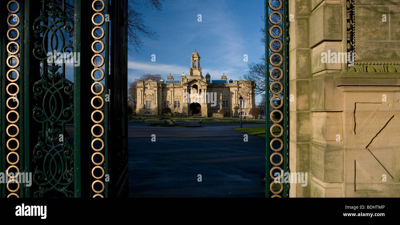 Cartwright Hall Kunstgalerie Lister Park Bradford Stockfoto